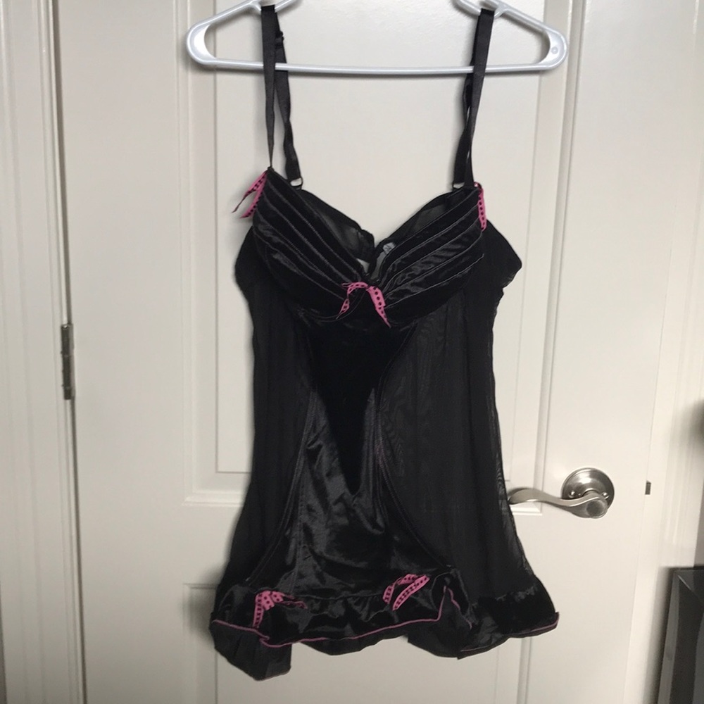 Black Torrid Babydoll Chemise